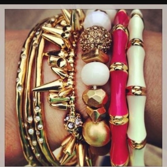 Stella & Dot | Bangle | Julep Bangle | Pink | Coquette - Picture 8 of 10